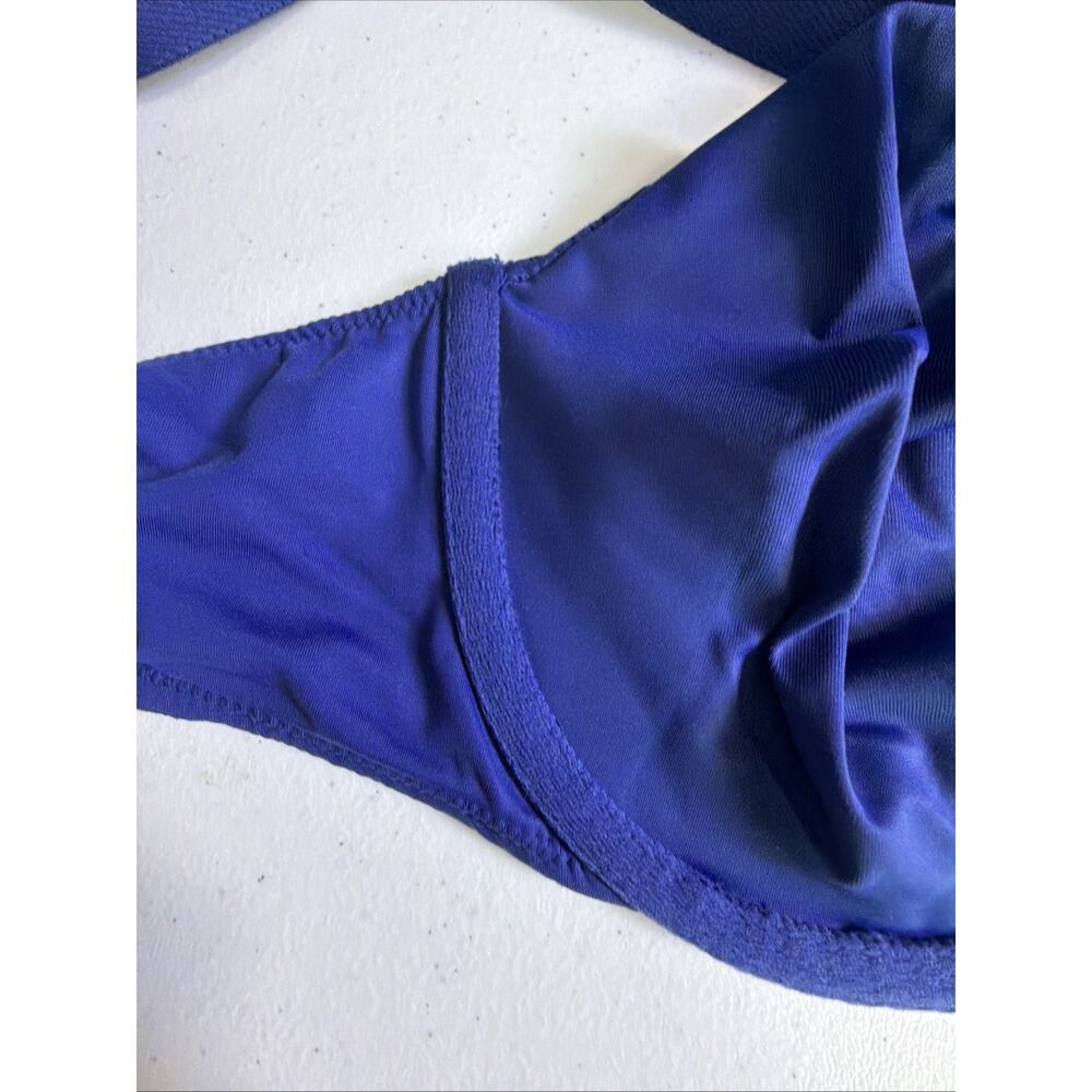 Wacoal 855345 Underwire inside job side support full T-Shirt Bra 36DDD blue - Picture 13 of 16